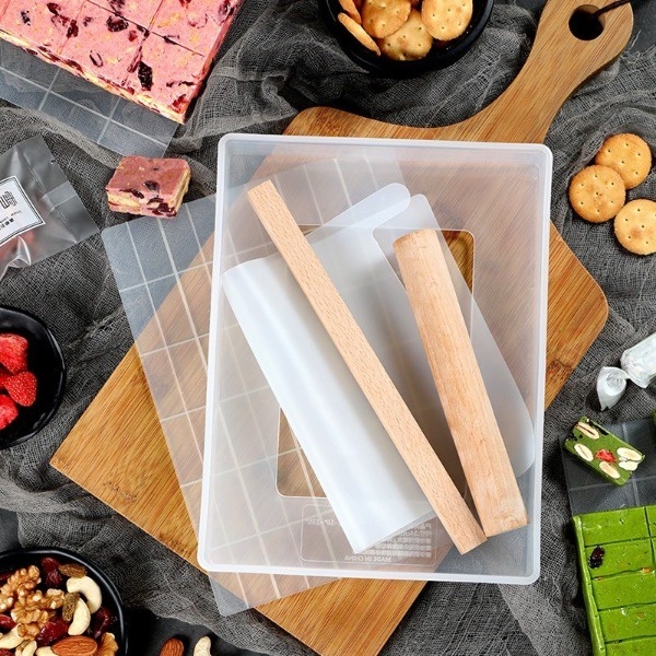Khuôn kẹo nougat 60 viên để rời 5 chi tiết chống dinh tốt