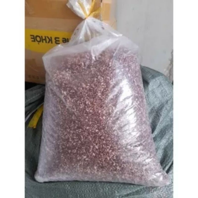 (500gram) Cốm gạo lứt sấy giòn nguyên vị thơm ngon hút chân không chắc chắn