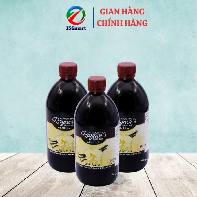 Tinh chất vani Anh/ Vani Rayner's Vanilla Essence 500ml