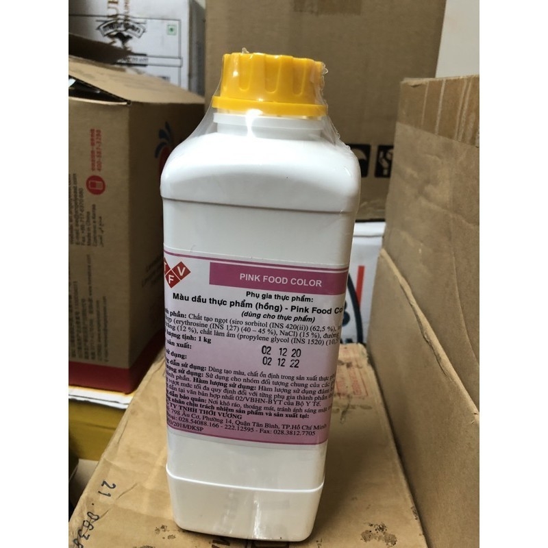 MẦU DẦU THỰC PHẨM  1kg/1 chai