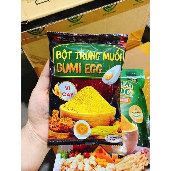 Bột Trứng Muối Gumi Egg 100G