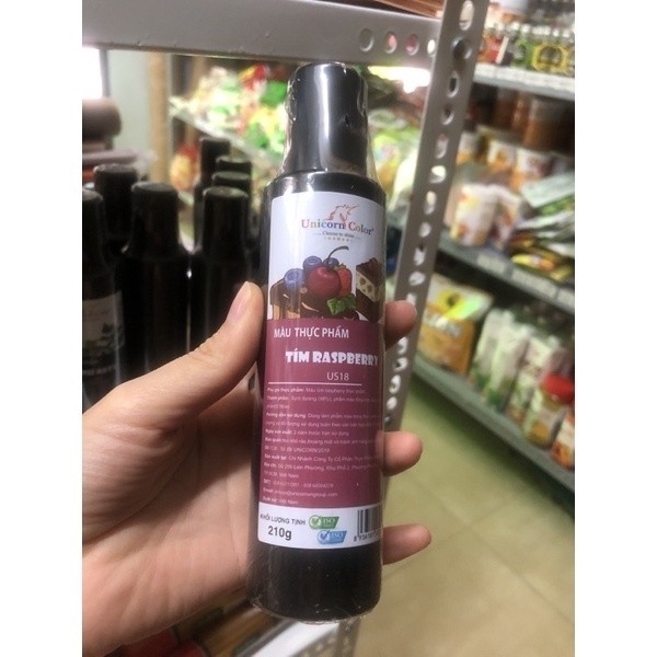 MÀU  THỰC PHẨM UNICORN  210gr