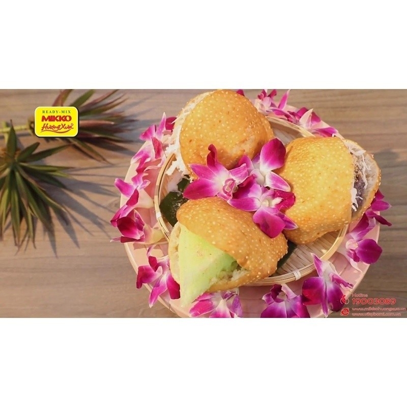 Bột bánh tiêu 400g - MIKKO - Bột làm bánh tiêu phô mai kéo sợi trứng chảy