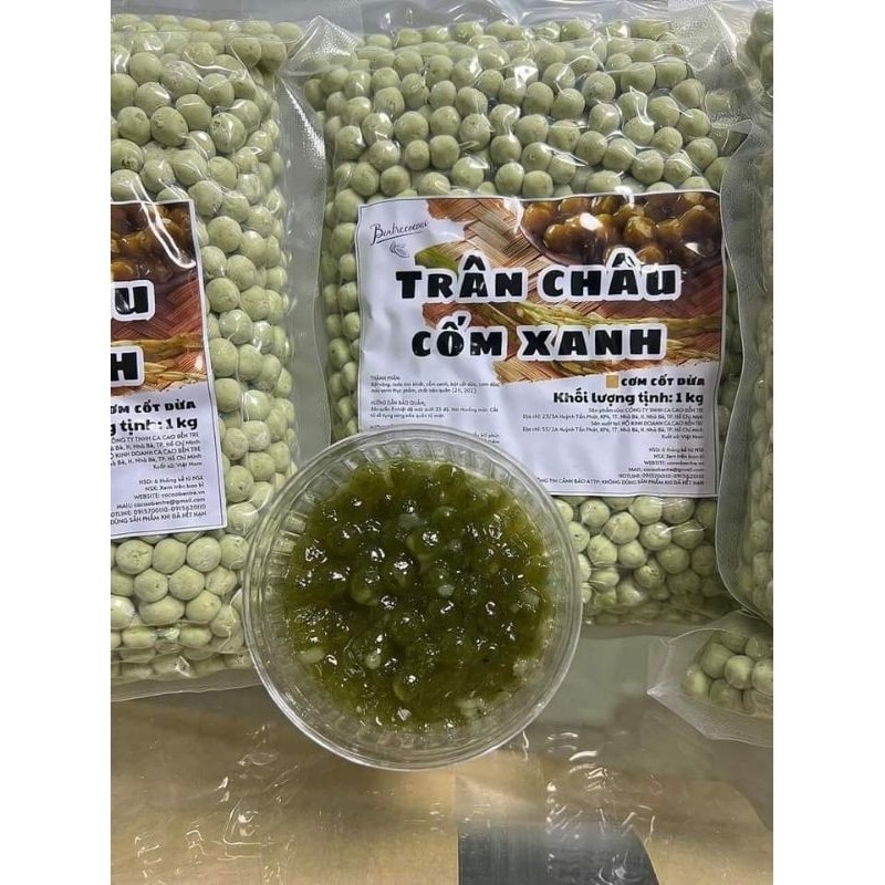 Trân châu phô mai con bò cười/ Trân châu Ô Long / Trân châu Cốm / Trân Châu mè đen