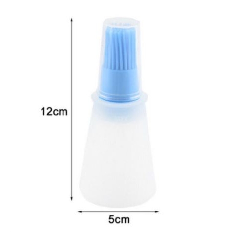 Bình Đựng Dầu Ăn Bằng Silicon Chịu Nhiệt Cao Tiện Dụng Có Cọ Quét
