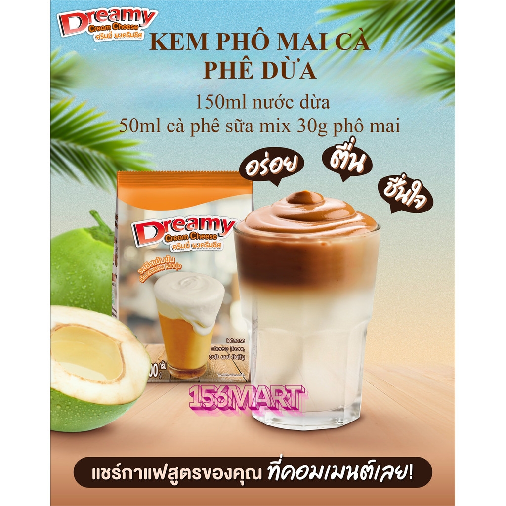 Bột kem phô mai Dreamy / Bột Whipping Cream Chesse Phô mai Dreamy