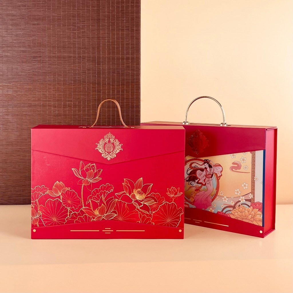 HỘP ĐỰNG BÁNH TRUNG THU CỨNG CAO CẤP