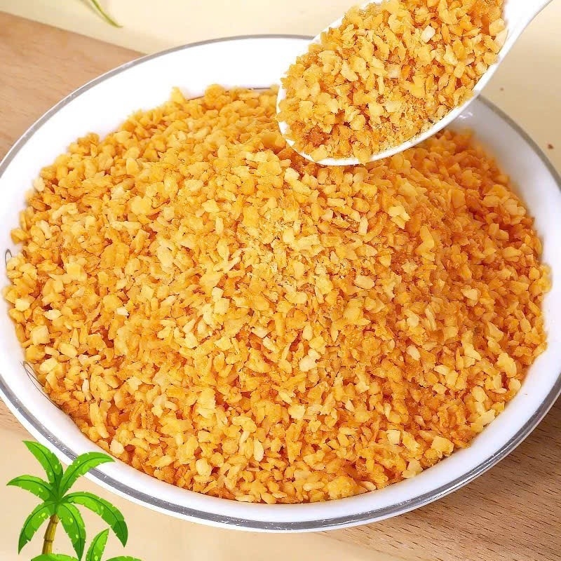 Vụn Dừa Nướng Jianiya Túi Cam (500g & 1kg) - Topping trà sữa thơm giòn