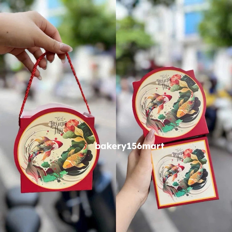 Set 5-10 Hộp trung thu 1-2 bánh