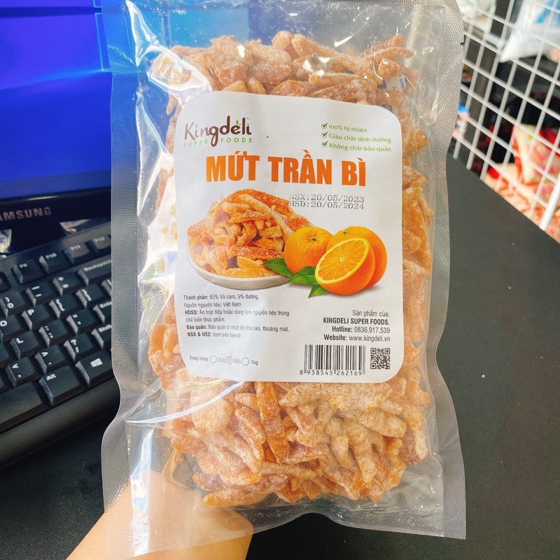 Mứt Trần Bì - Giao thương hiệu ngẫu nhiên