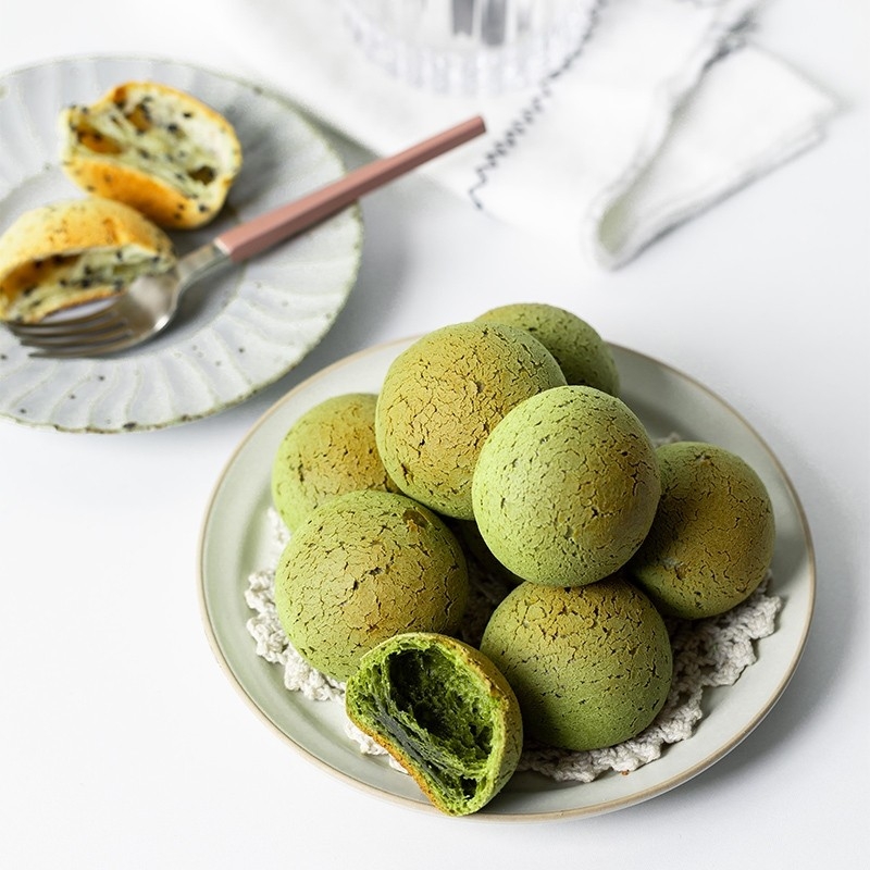 Bột Trộn Sẵn Bánh Mì Mochi Trà Xanh Puratos Grand-Place VN -156mart