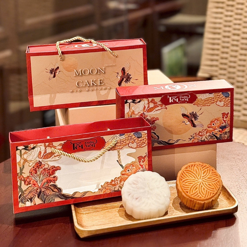 Set 5 Hộp Trung Thu 2 bánh 150-250gr 2024