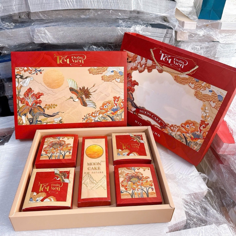 Combo 5 Hộp Trung Thu -Hạc Vũ Vân Hoa 2025
