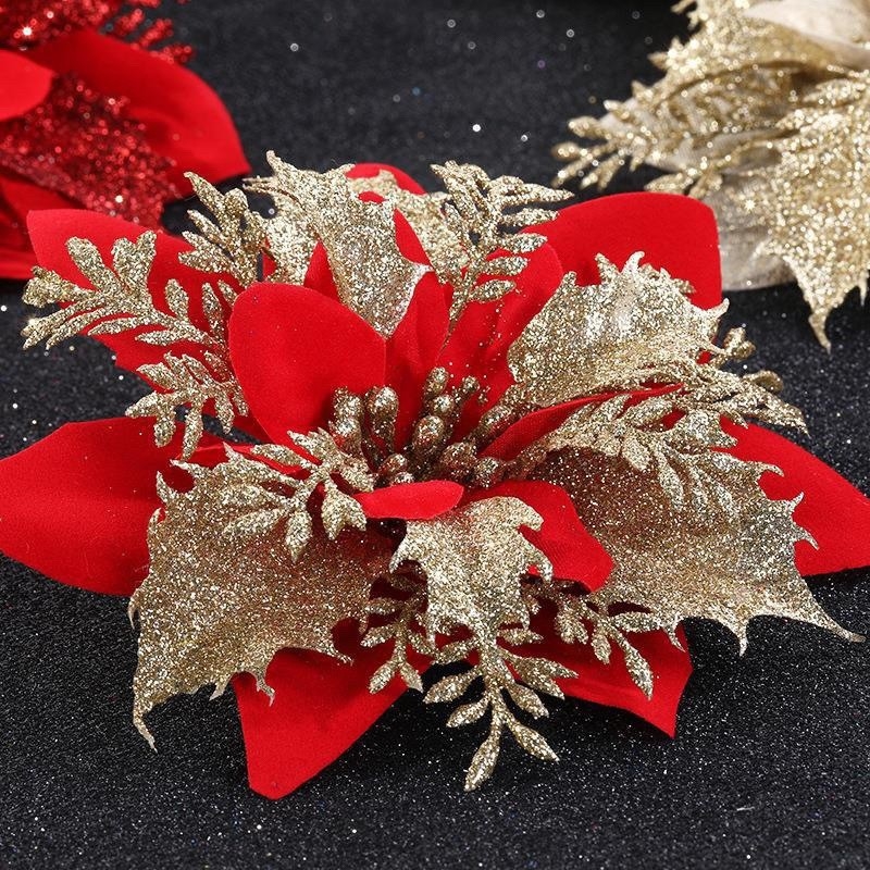 Set 5 Hoa Trạng nguyên - Trạng kép - Sung làm oản decor, trang trí giỏ quà Tết