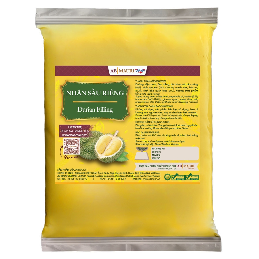 Nhân Bánh Trung Thu Mauri Túi 1kg