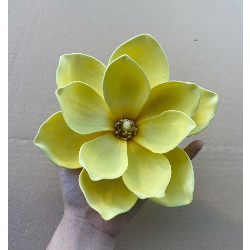 Hoa giả - Bông hoa Mộc lan trang trí tết, nhà cửa,tháp oản, bánh siêu đẹp