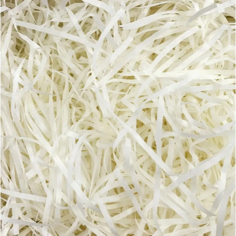 Giấy rơm, Giấy vụn, Rơm lót hộp quà, Giấy chống sốc sợi 2mm, mỏng nhẹ