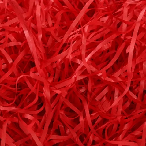 Giấy rơm, Giấy vụn, Rơm lót hộp quà, Giấy chống sốc sợi 2mm, mỏng nhẹ