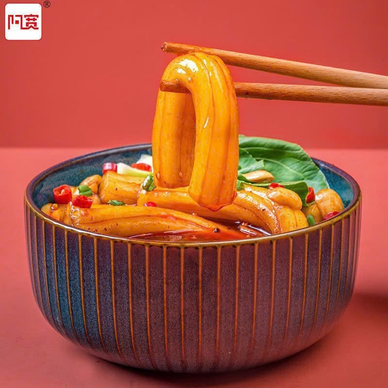 Mì Ống Khoai Tây Ko Gia Vị Đặc Sản Tứ Xuyên Thả Lẩu