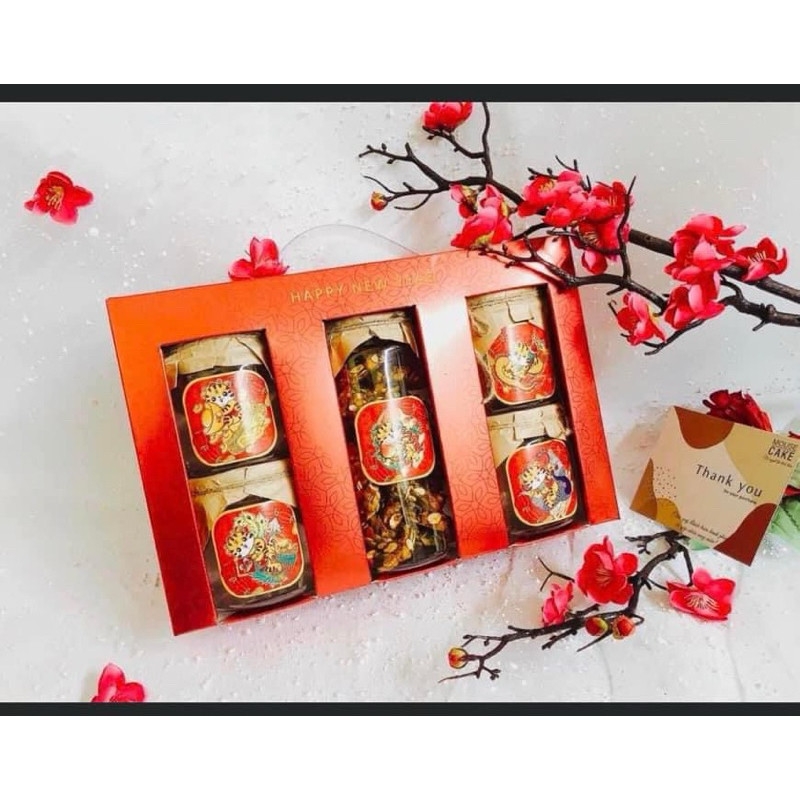 SET 5 HỘP ĐỰNG QUÀ TẾT-GIÁ RẺ  (giá sỉ tận xưởng )