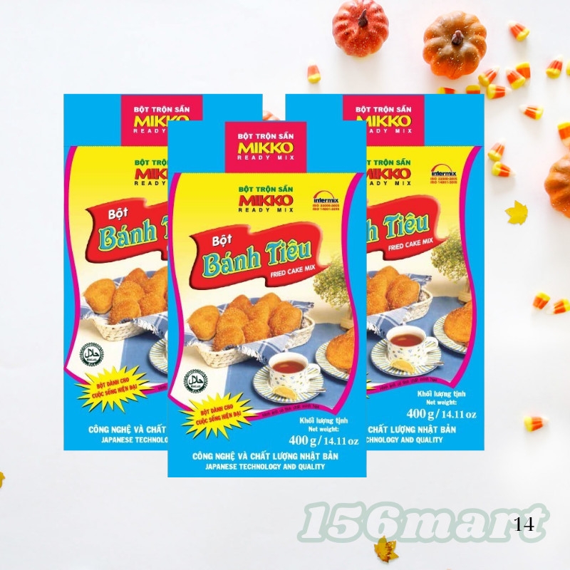Bột bánh tiêu 400g - MIKKO - Bột làm bánh tiêu phô mai kéo sợi trứng chảy