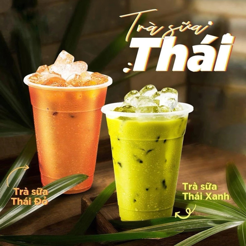 Trà Thái Xanh / Trà Thái Đỏ Chatramue