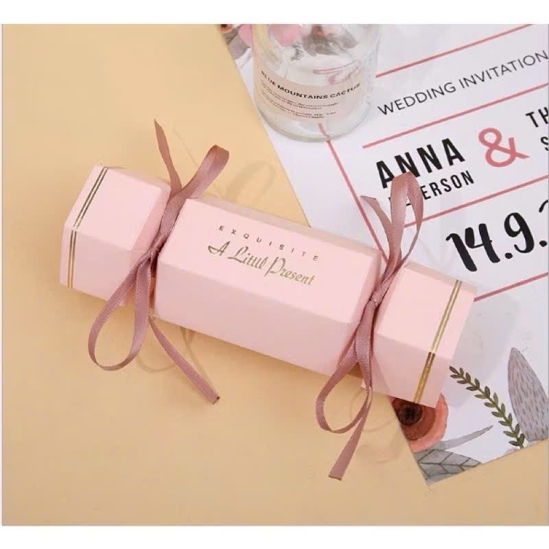 Set 5 Vỏ Kẹo Nơ Trang Trí Giỏ quà Tết- Giấy Dày Đẹp