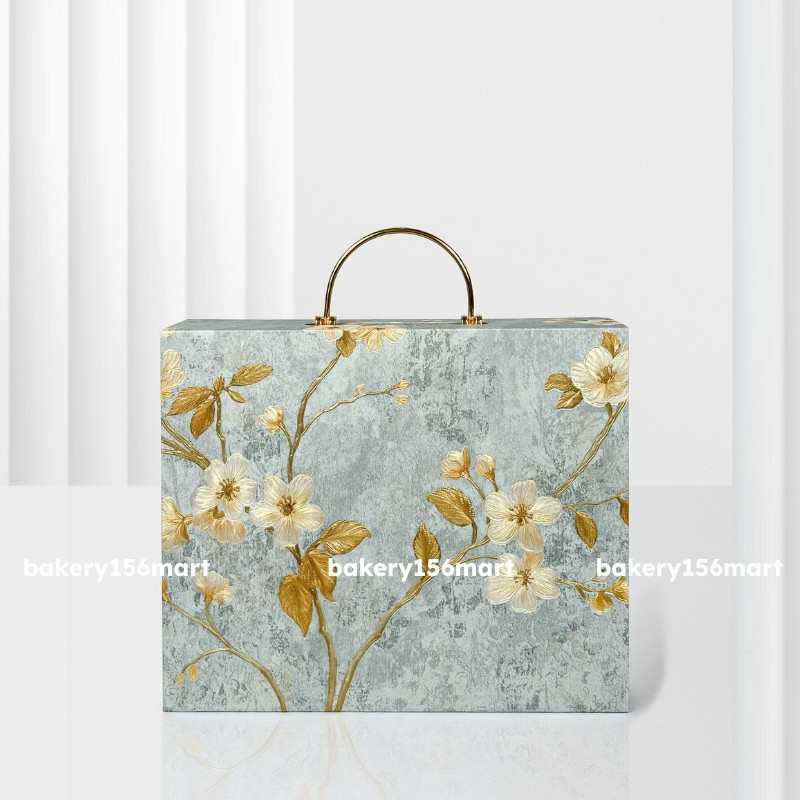 Hộp Đựng Yến Sào Cao Cấp | Hộp Quà Yến Tổ Ép Kim Sang Trọng  36x28x10cm -  {{store}}
