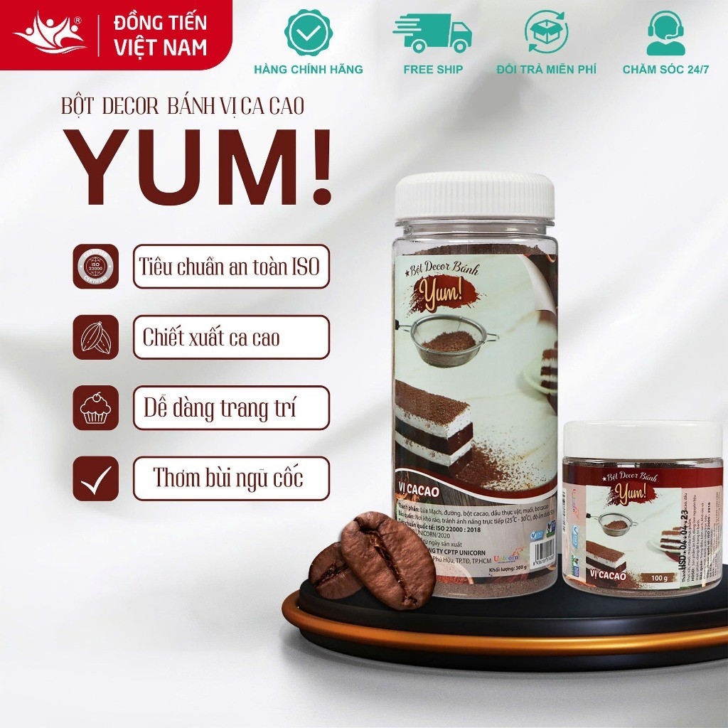 Bột Rắc Yum! Trang Trí Bánh Sinh Nhật, Bánh Donut Lọ 100G/300G 10 Vị - 156mart