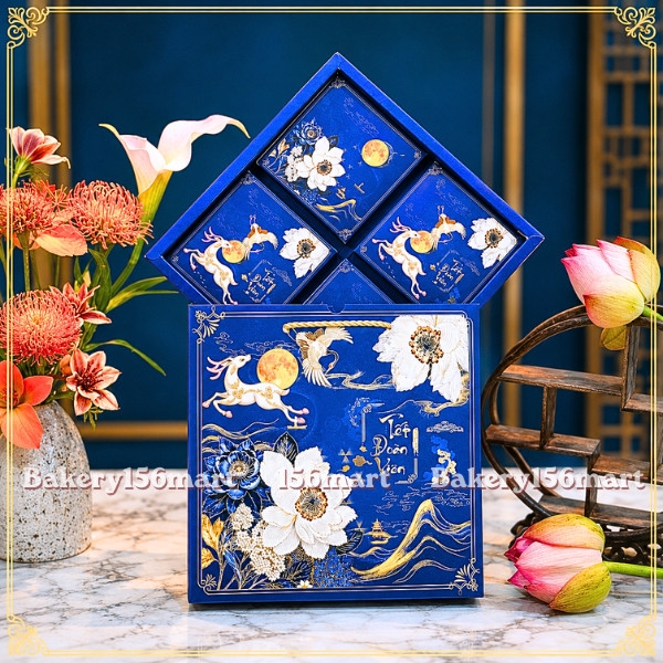 Combo 5-10 Hộp trung thu giá rẻ - Không nắp  (Mẫu mới 2026)