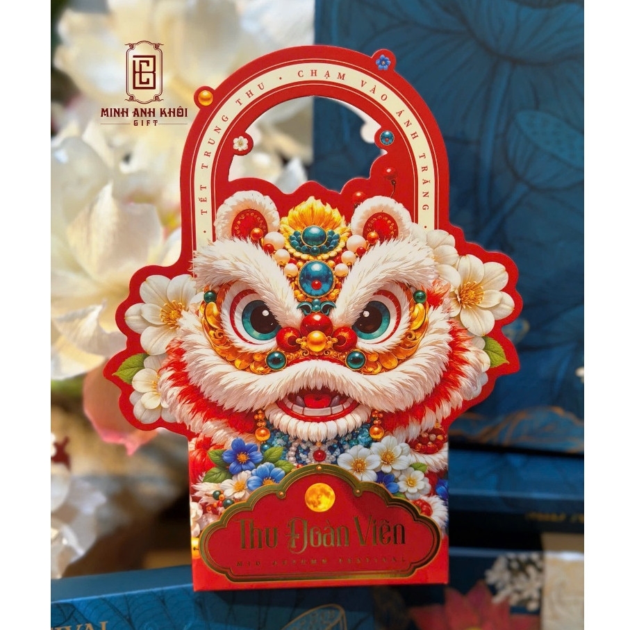 10-50 Túi Giấy LÂN NGỌC NGÀ Đựng 1 Bánh - 2 Bánh Trung Thu 150g - 200g - 250g - 300g