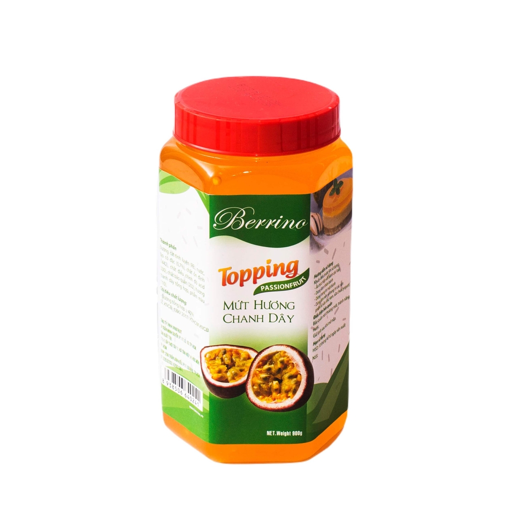 MỨT BERRINO KHÔNG  XÁC  NHIỀU VỊ 950g