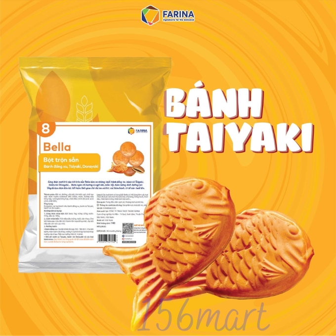 Bột bánh tiêu Mikko400g / Bột làm bánh Trứng gà non Bella Farina / Bột Đồng Xu