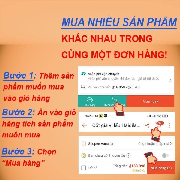 Sốt chấm lẩu Hải Đế Lao haidilao