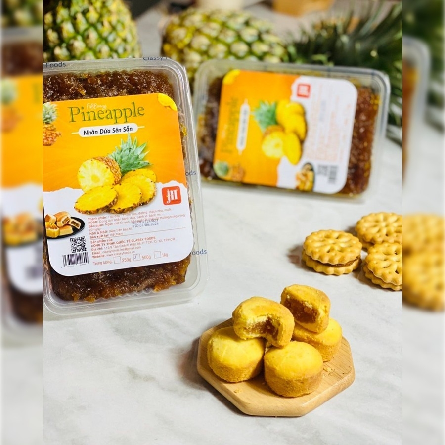 Nhân dứa sên sẵn làm bánh dứa Phú Thương 500g