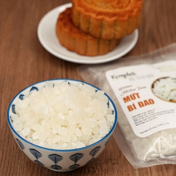 MỨT BÍ ĐAO CẮT HẠT LỰU ( giao thương hiệu ngẫu nhiên )
