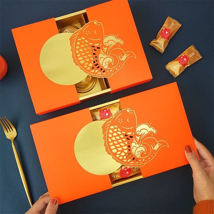 Set 5 Hộp Trung thu Mini 4-6 bánh (50-75gr) - Túi sang chảnh