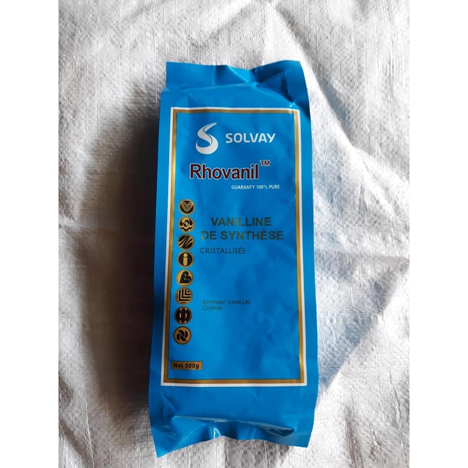 Bột Vanillin Rhovanil Pháp/ Bột Vanillin Con gấu/ Bột Vanila Con gấu