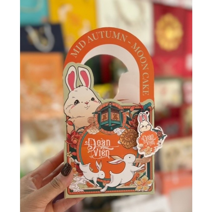 Set 5 Hộp trung thu 2 bánh/ 1 bánh ép kim 150g -250g