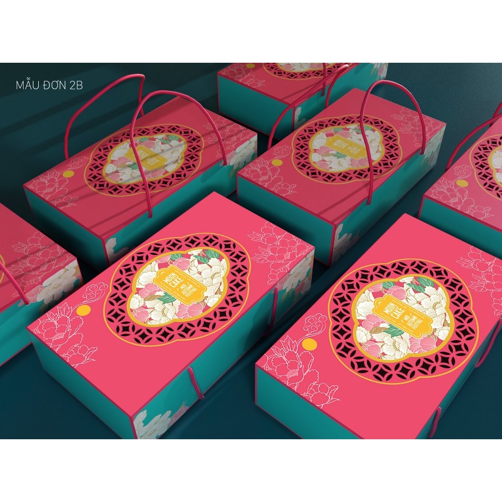 Set 5 Hộp Trung Thu 2 bánh 150-250gr 2024