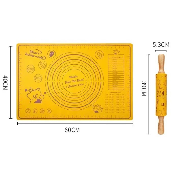 SÉT THẢM NHỒI  + CÂY LĂN BỘT  SILICON