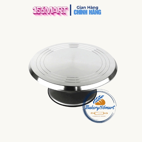 BÀN LÀM BÁNH INOX CÓ ĐẾ XOAY