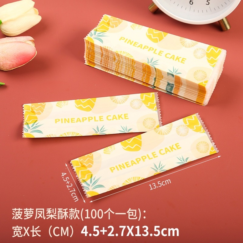 Túi đựng bánh dứa (Set 50 túi & 100 túi)