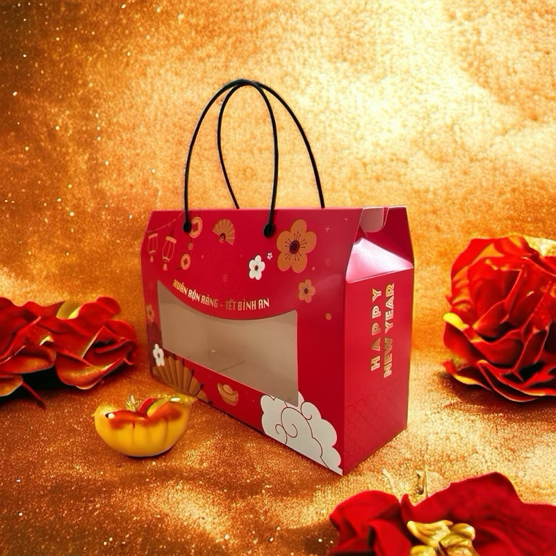SET 5 HỘP ĐỰNG QUÀ TẾT-GIÁ RẺ  (giá sỉ tận xưởng )