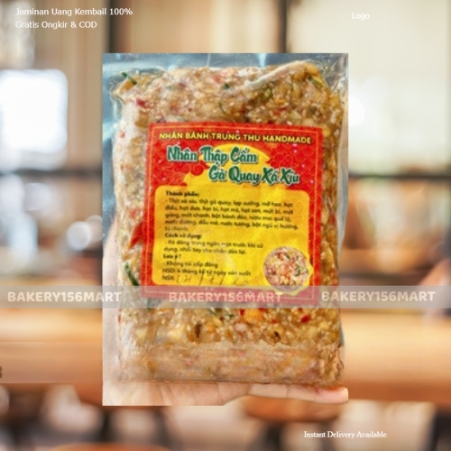 Nhân Thập Cẩm Gà Quay xá xíu, Thập cẩm Bò Sambal, Thập cẩm cá hồi sốt tiêu đen, Nhân HOT mới