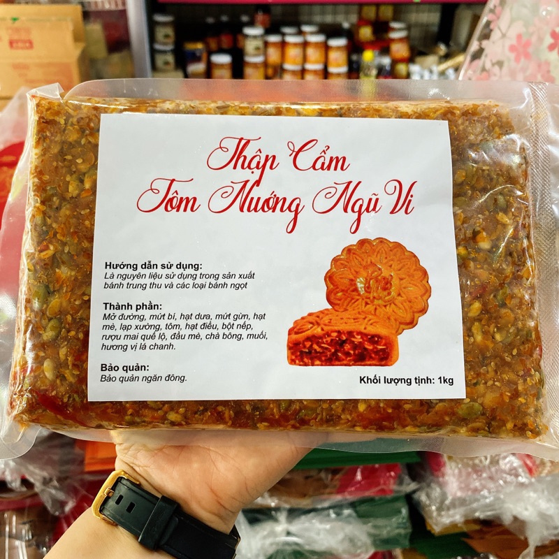 Nhân Thập Cẩm Gà Quay xá xíu, Thập cẩm Bò Sambal, Thập cẩm cá hồi sốt tiêu đen, Nhân HOT mới
