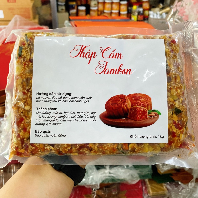 Nhân Thập Cẩm Gà Quay xá xíu, Thập cẩm Bò Sambal, Thập cẩm cá hồi sốt tiêu đen, Nhân HOT mới
