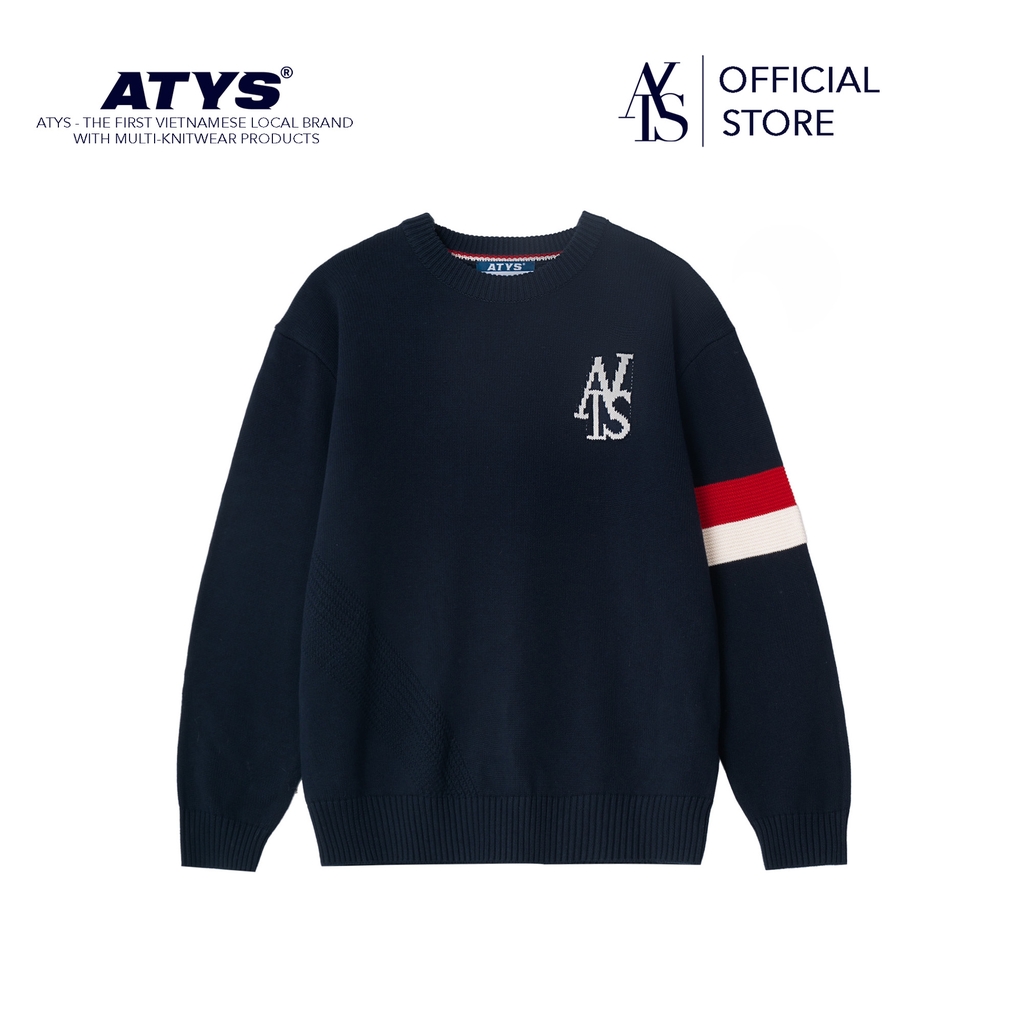 𝐀𝐓𝐘𝐒® 𝐓𝐑𝐈𝐂𝐎𝐋𝐎𝐑 𝐊𝐍𝐈𝐓 𝐂𝐎𝐓𝐓𝐎𝐍 𝐒𝐖𝐄𝐀𝐓𝐄𝐑 (Navy)