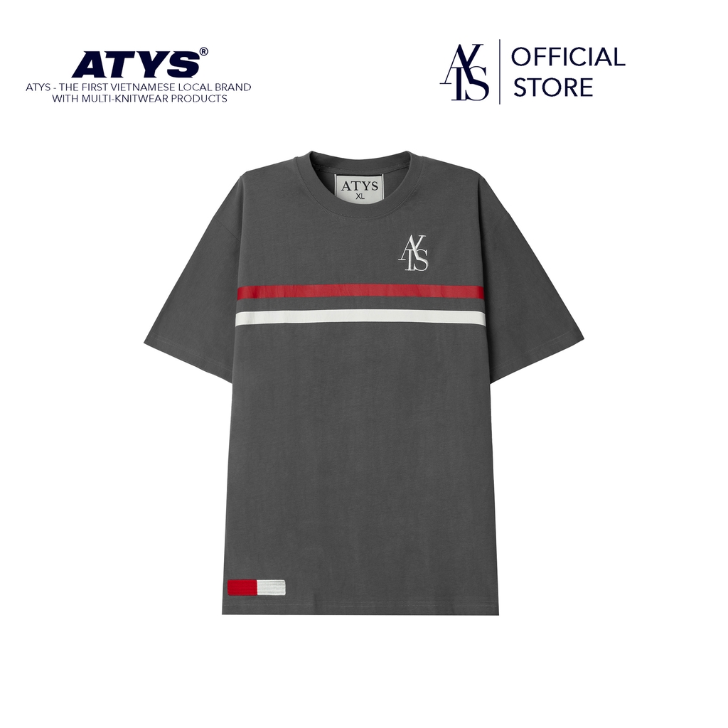 𝐀𝐓𝐘𝐒® 𝟐-𝐋𝐈𝐍𝐄 𝐓-𝐒𝐇𝐈𝐑𝐓 (Xám)