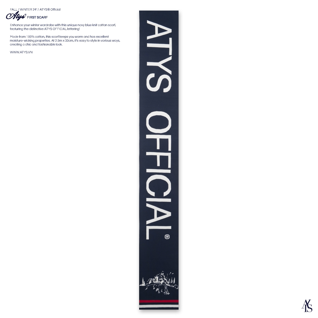 THE ATYS® FIRST SCARF